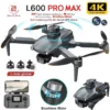 2025 New L600 PRO MAX GPS Drone 5KM 4K Professional HD Dual Camera 3-Axis Gimbal 360 Obstacle Avoidance Brushless Quadcopter Toy